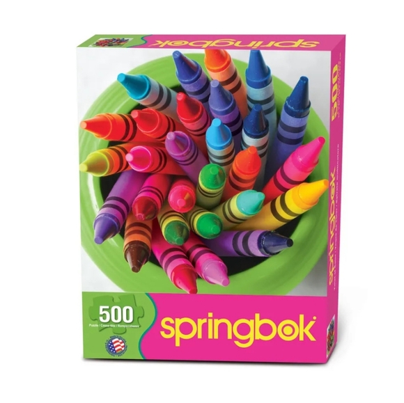 Springbok Twist of Color 500 Piece Jigsaw Puzzle - Picture 1 of 12